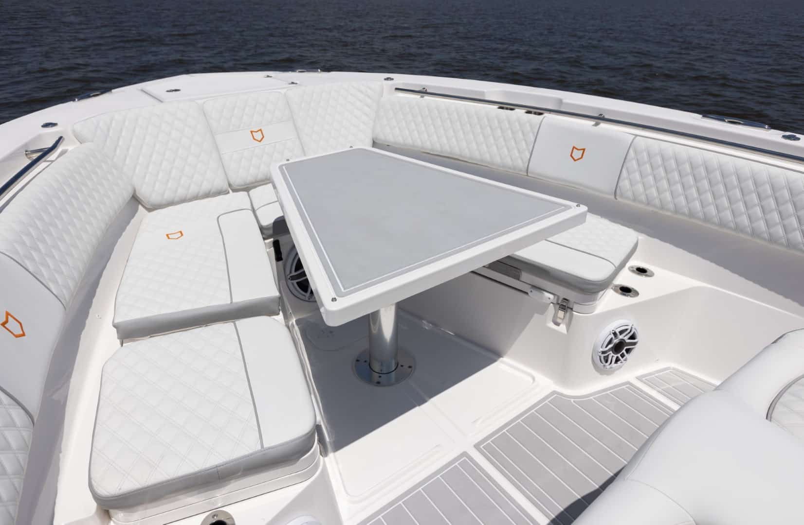Sea Fox 368 Commander bow table view