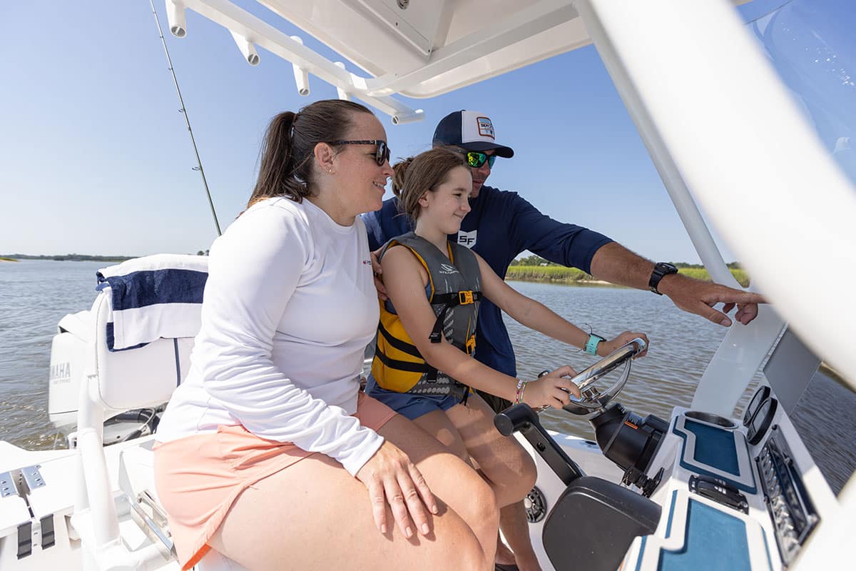 Sea Fox 231 Bay Fox captains chair