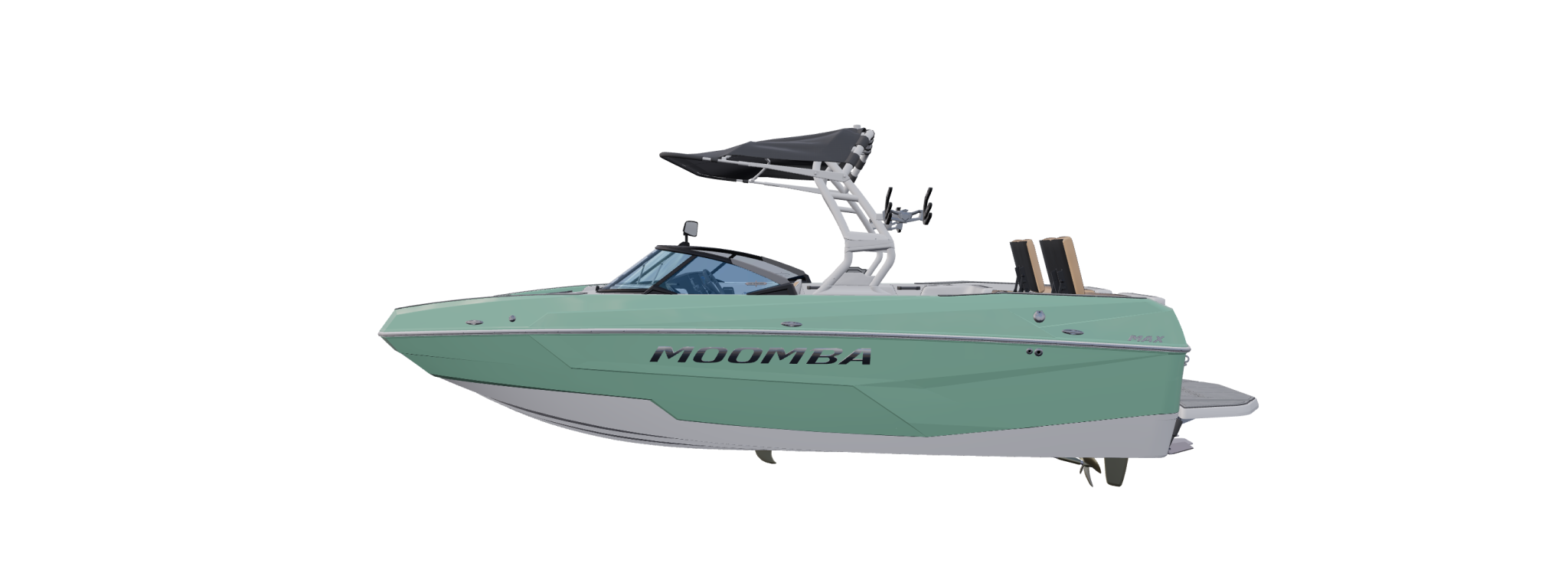 2026 - Moomba - Max - boat - Spearmint / Tan - SouthTown Watersports - Charlotte, NC - featured image