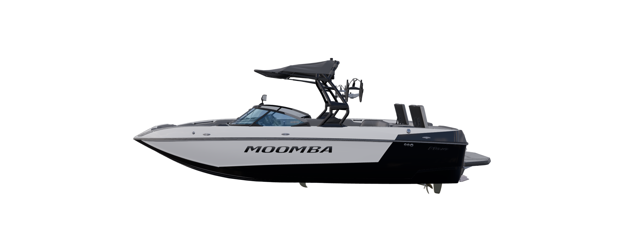2026 - Moomba - Mojo - boat - White/black / Gray - SouthTown Watersports - Charlotte, NC - featured image