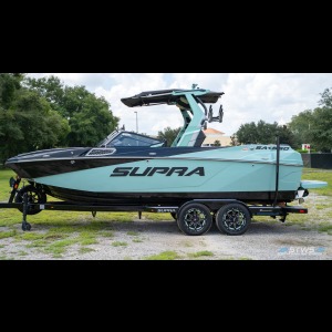2024 - Supra - SA 550 - boat - Spearmint / Black - SouthTown Watersports - Charlotte, NC - featured image
